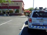 Redflex van at Chick-fil-A