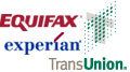 Experian, Equifax, TransUnion