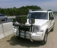 Speed camera van