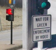 Tollroad ticket camera